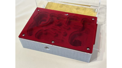 F5 Large cement (plaster) ant farm ( Marble color) (nest only) 