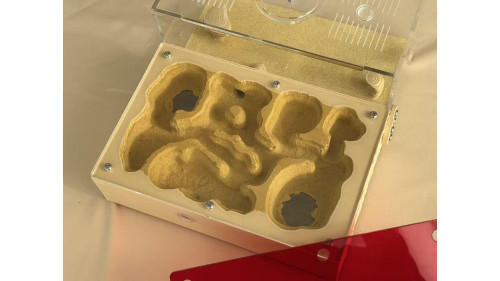 F5 Large cement (plaster) ant farm ( sand color) (180 x 200 x 90mm) 