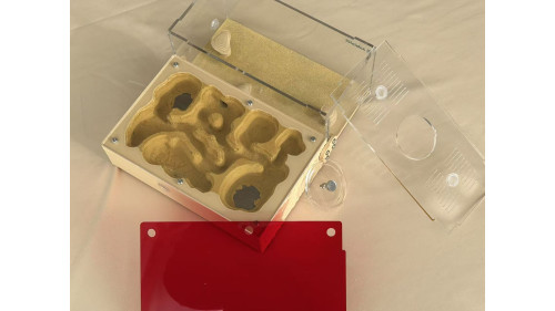 F5 Large cement (plaster) ant farm ( sand color) (180 x 200 x 90mm) 