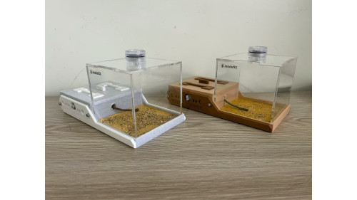 W3 farm + living area ( expandable farm) wood color