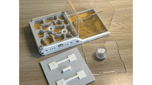 W3 farm + living area ( expandable farm) Marble color