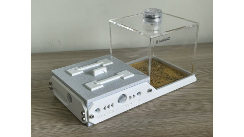 W3 farm + living area ( expandable farm) Marble color