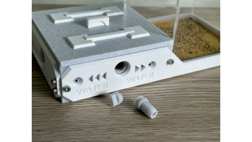 W3 farm + living area ( expandable farm) Marble color