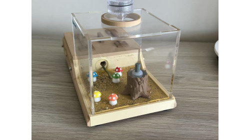 W3 farm + living area ( expandable farm) Desert color