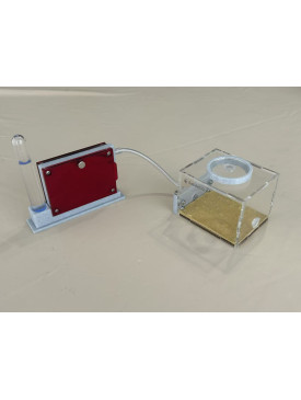 D1 Farm with living area - Expandable Sand Digging Habitat for Small Ants