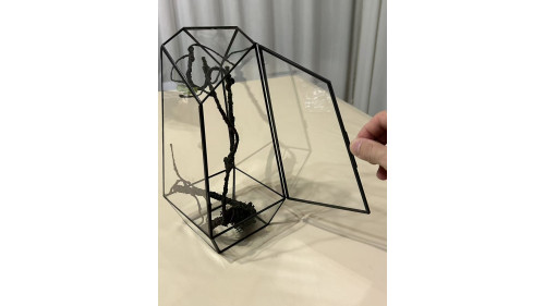 Soldered Glass Enclosure – 140x140x260 mm