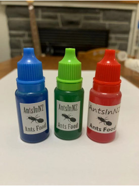 3 x Ant colony Food - liquid food - honey water (20ml)