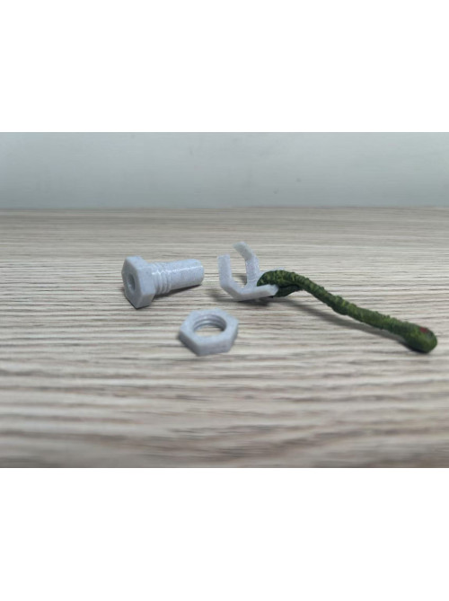 Connect tube Screw and nut for 10mm hole with climb design