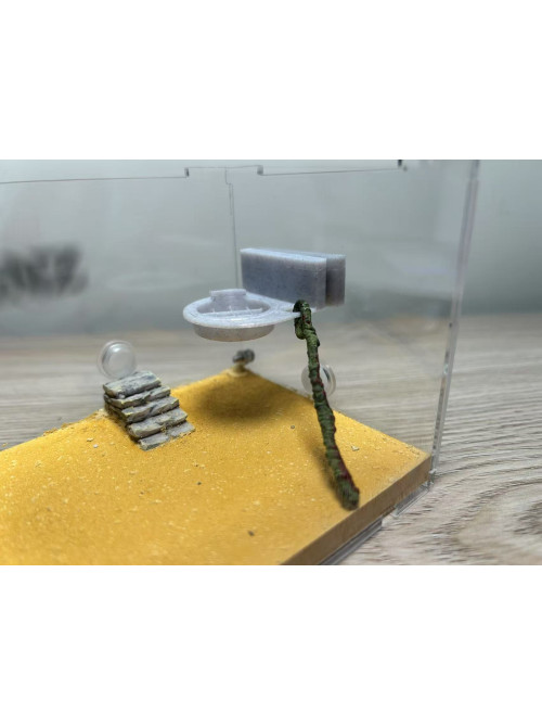 food plate on air (Preventing Ants from Drowning)