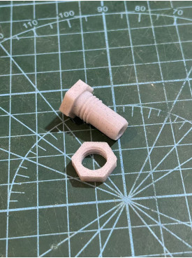 Connect tube Screw and nut for 10mm hole